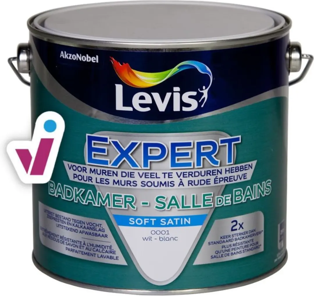 Levi's Expert Badkamerverf Brave Ground 2.5L