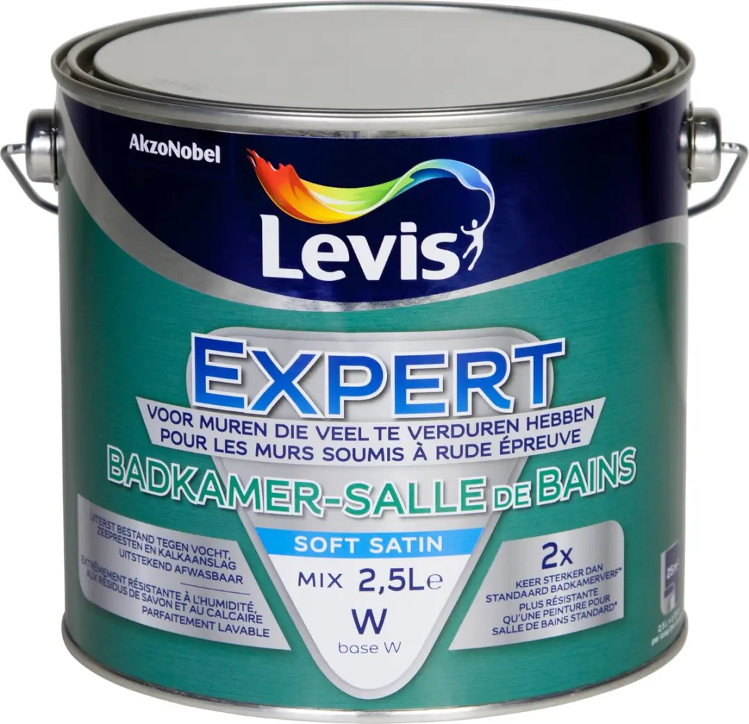 Levi's Expert Badkamerverf Brave Ground 2.5L
