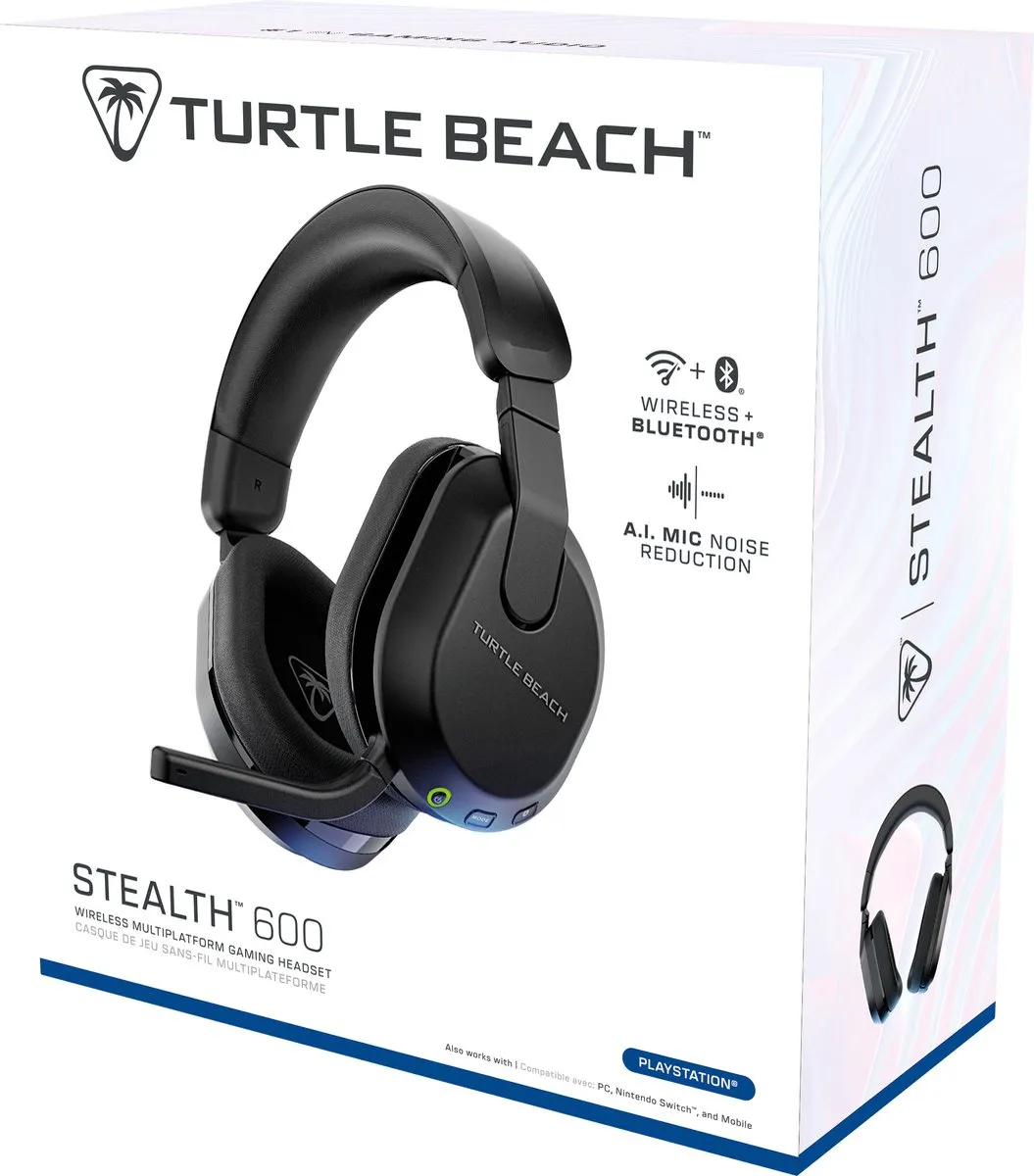 Turtle Beach Stealth 600p Gen 3 Gaming Headset - Zwart