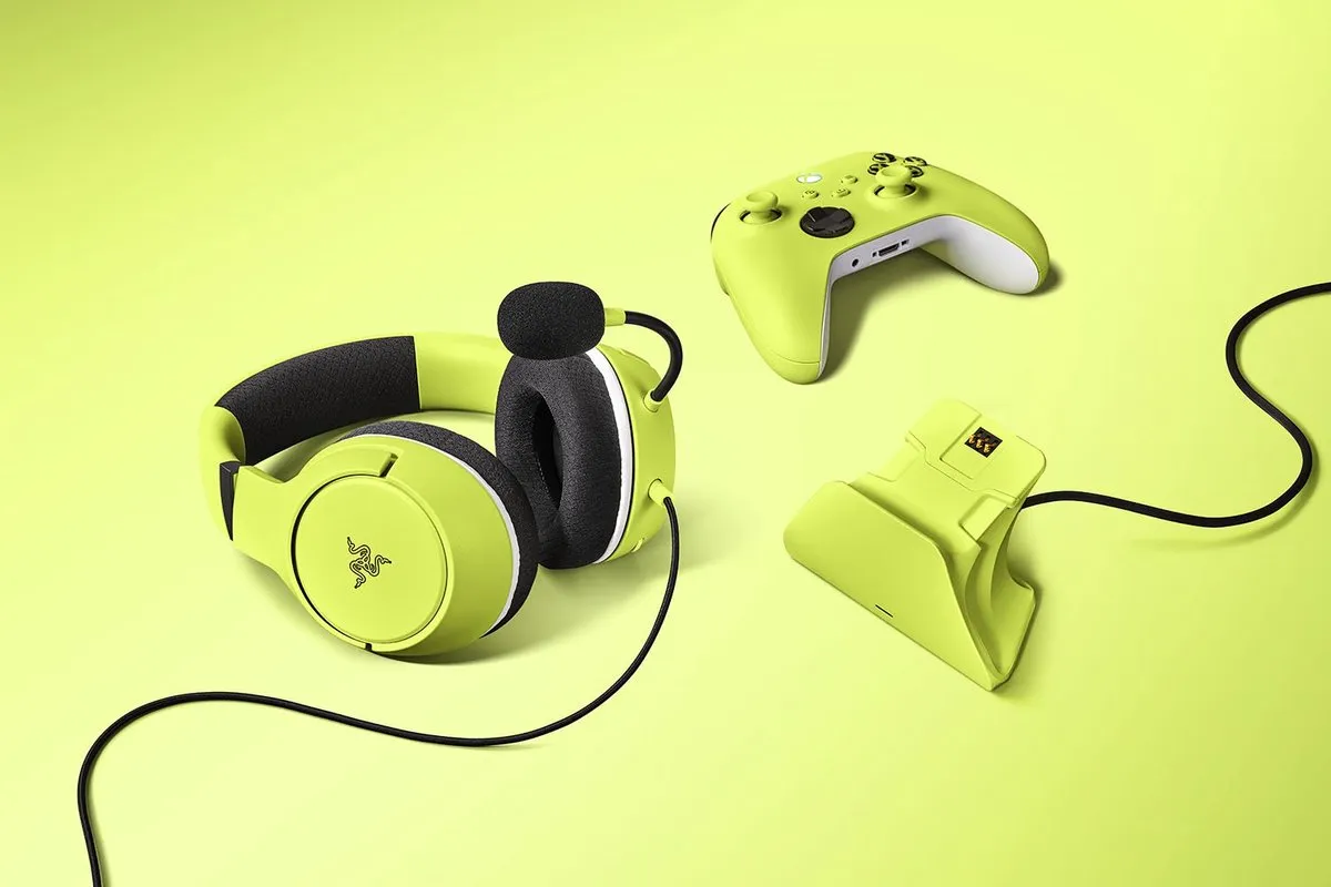Razer Kaira X Gaming Headset Lime - 50mm Drivers - RZ82-03970300-B3M1