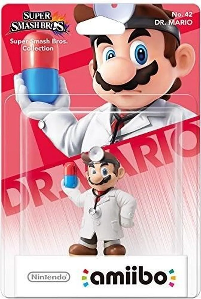 Nintendo amiibo Dr. Mario Speelfiguur