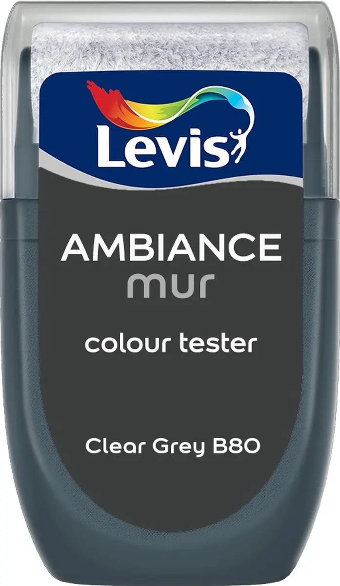 Levi's Muurverf Kleurtester Clear Grey B80