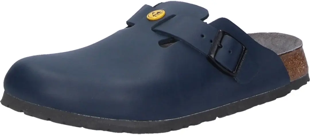 Birkenstock Boston ESD Dames Werkklompen Blauw