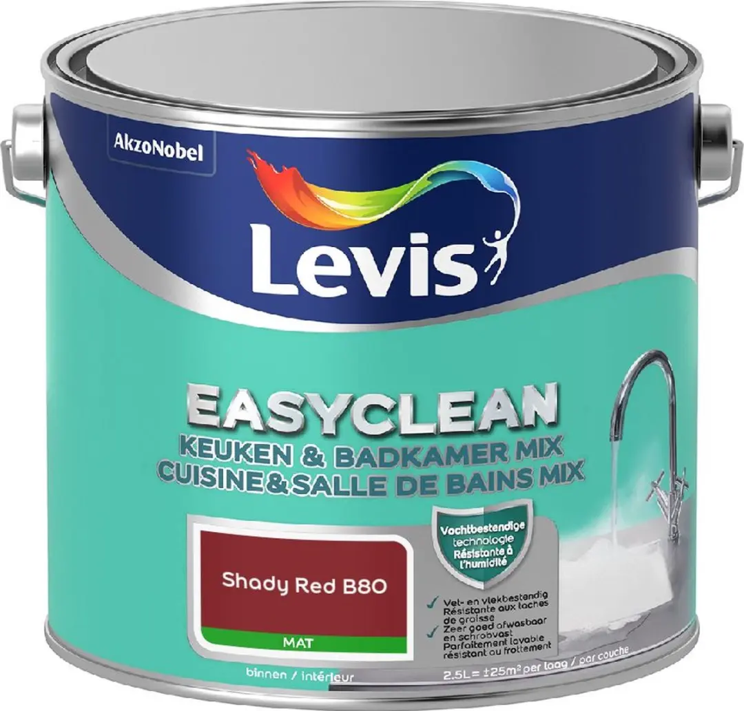Levi's Easyclean Mengverf Shady Red B80