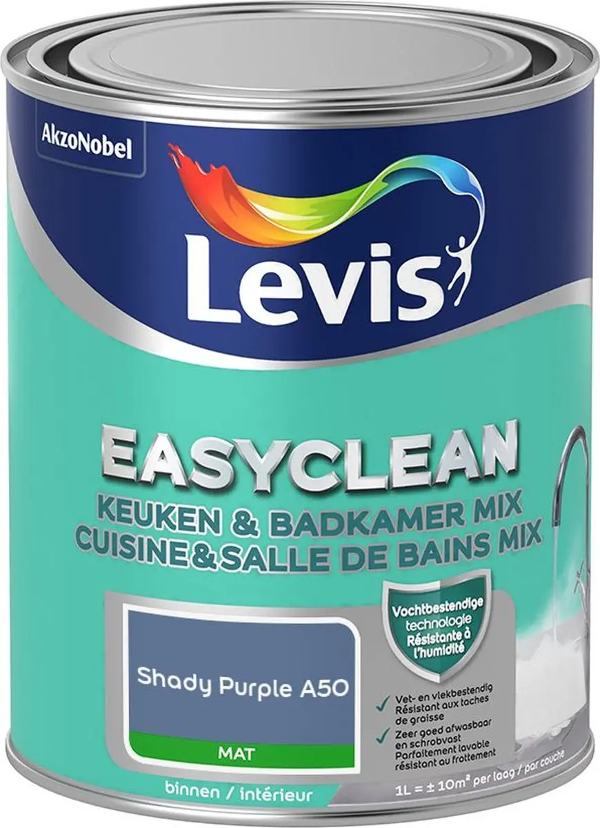 Levi's Easyclean Mengverf Shady Purple A50 1L