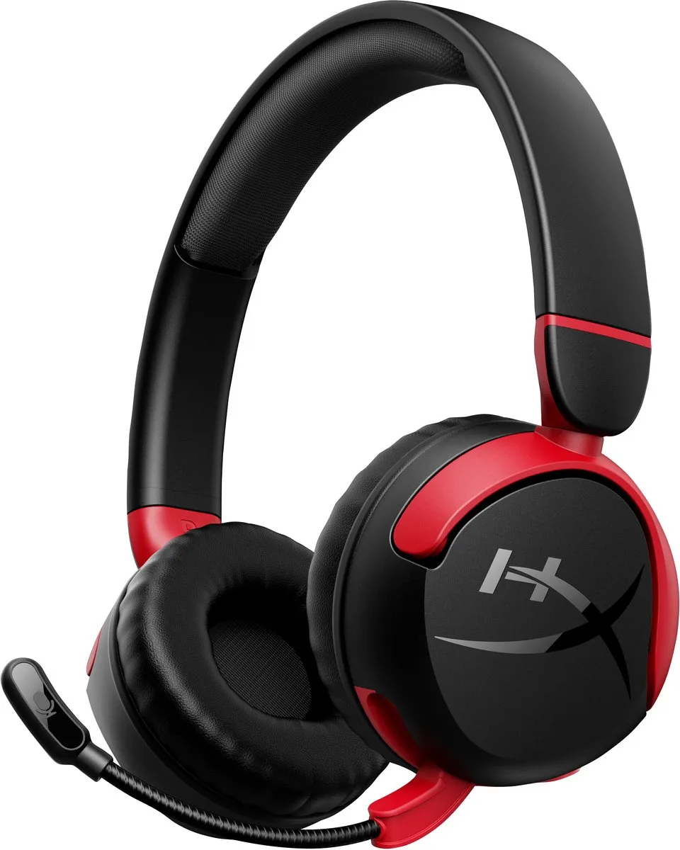 HyperX Cloud Mini 7G8F1AA Draadloze Gaming Headset - Zwart Rood