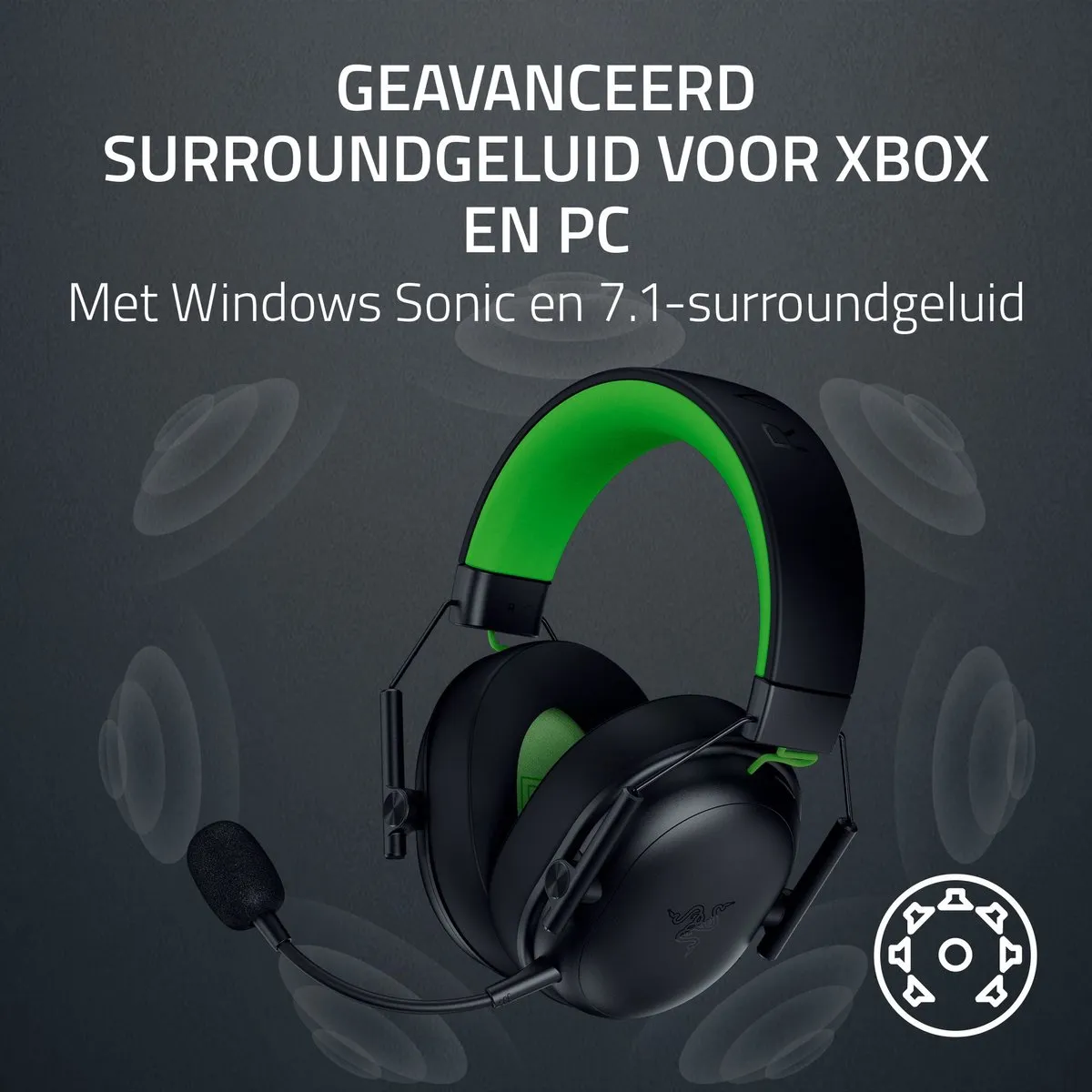 Razer BlackShark V3 X Hyperspeed Gaming Headset - Zwart