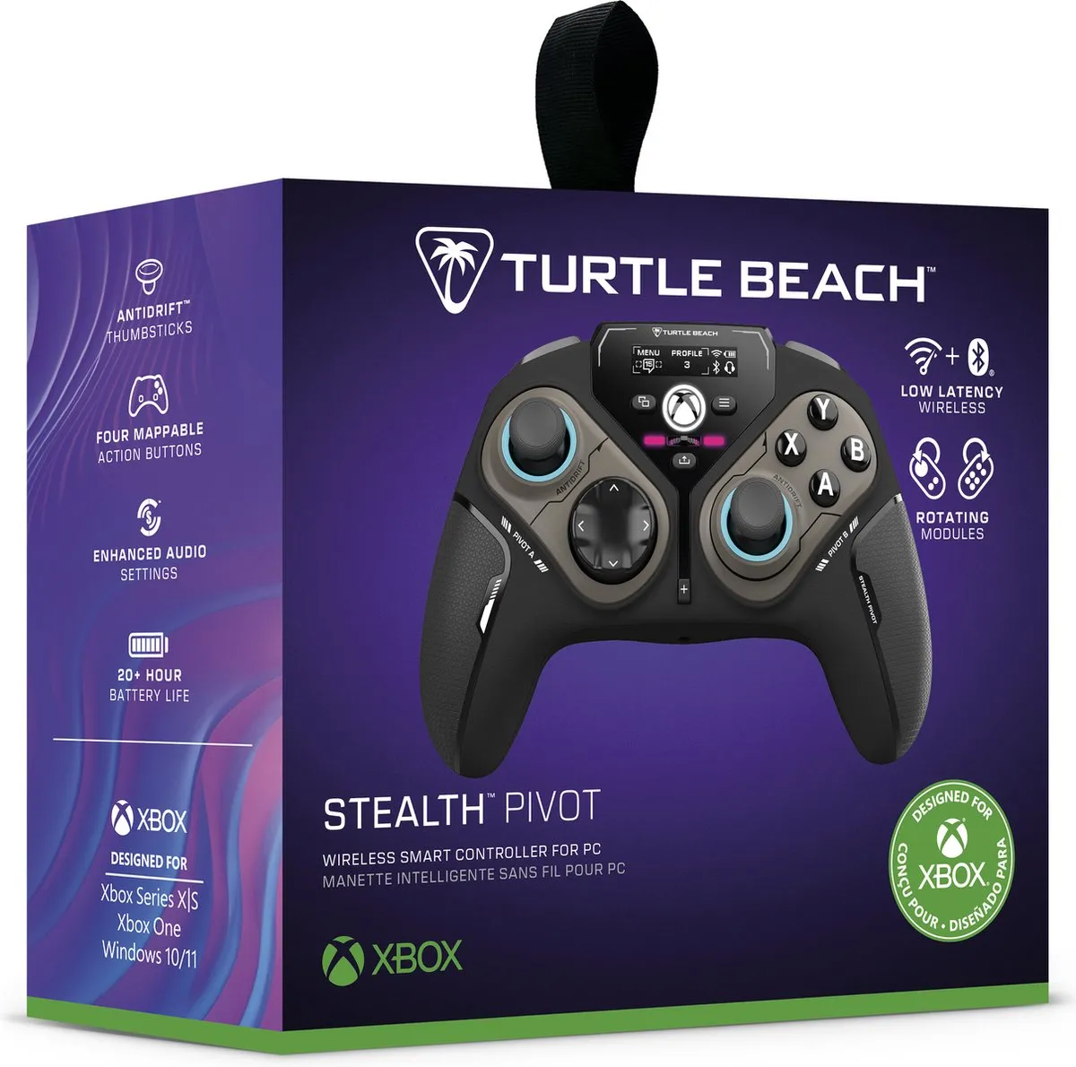 Turtle Beach Stealth Pivot - Draadloze Controller - Xbox Series X, Xbox One, Windows