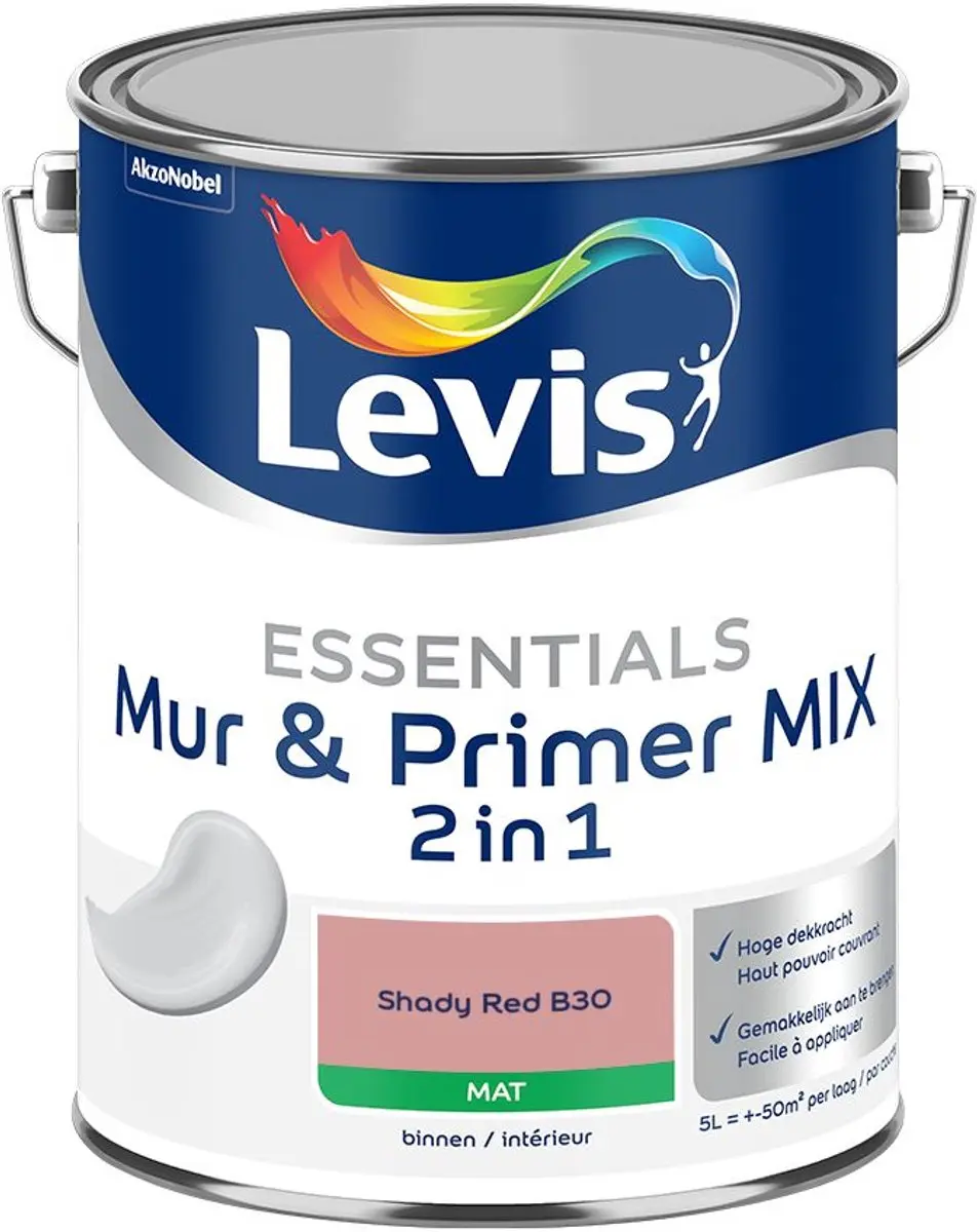 Levi's Essentials Mur & Primer Mix Shady Red B30