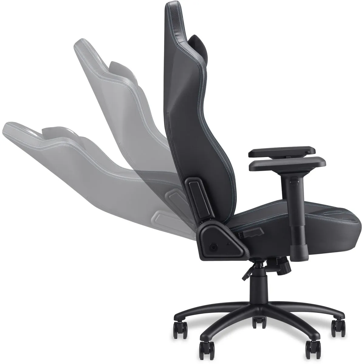 Acer Predator Rift Pro GP.GCR11.00V Gamestoel - 170kg - 90°-160° - Zwart/Blauw