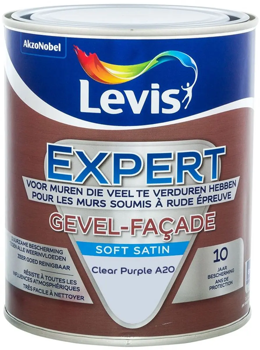 Levi's Expert Gevel Mix Clear Purple A20 Mengverf 1L