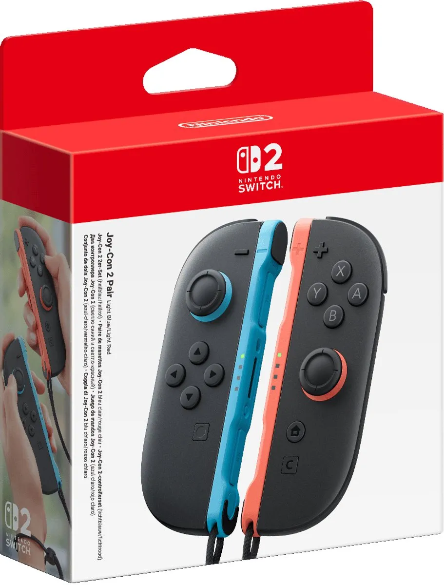 Nintendo Switch 2 Joy-Con Controller Paar - Rood/Blauw