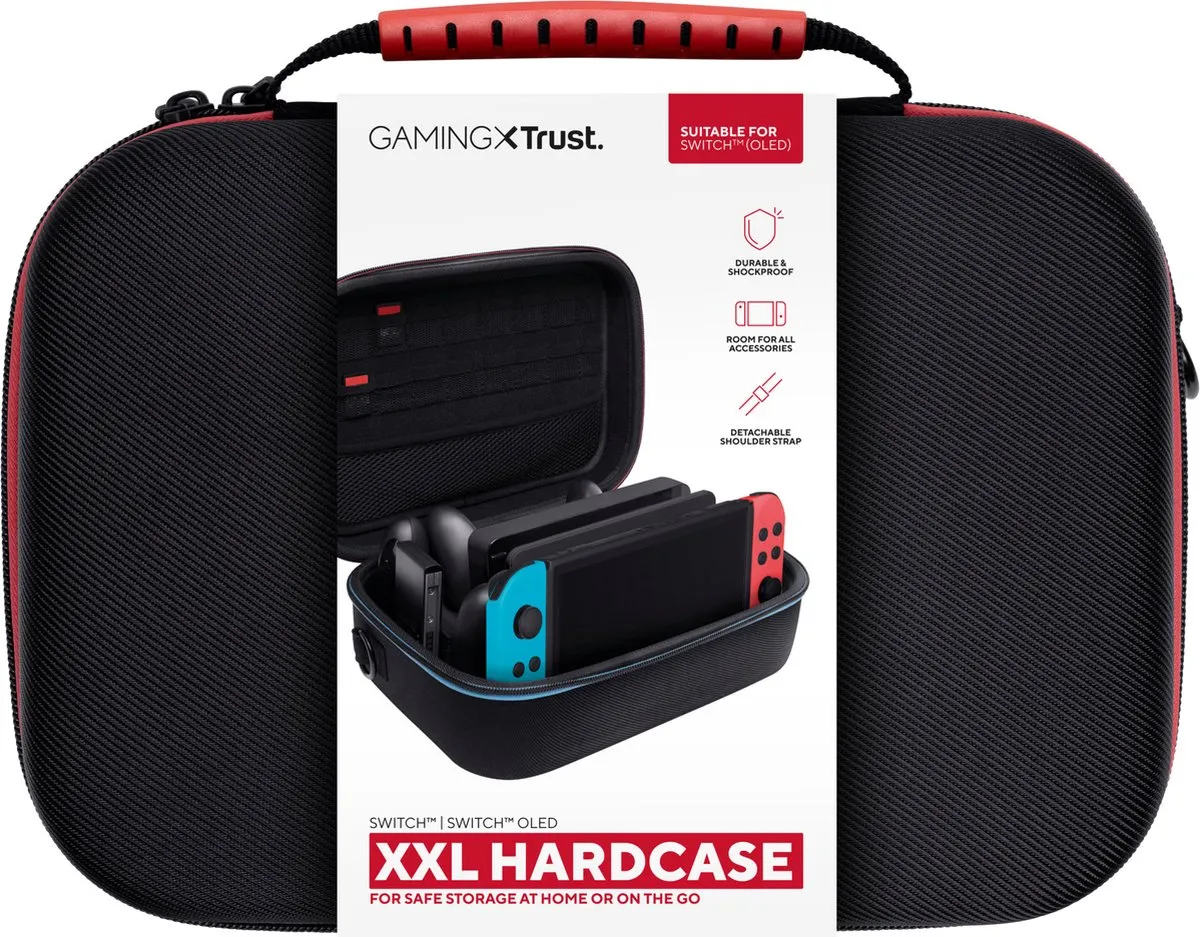 Trust GXT 1247 Switch Opbergcase - Zwart