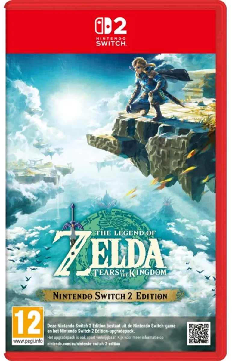 Nintendo The Legend of Zelda Tears of the Kingdom Switch 2 Edition