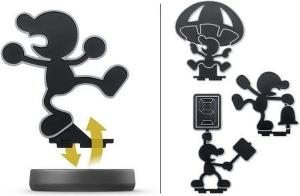 Nintendo amiibo Super Smash Bros Game & Watch Figuur