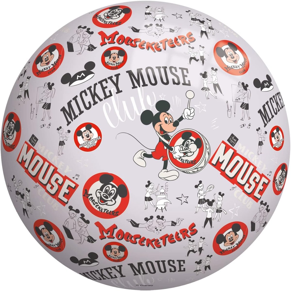 Mickey Mouse Lichtgewicht Bal - 23 cm