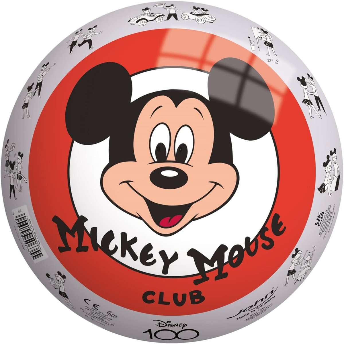 Mickey Mouse Lichtgewicht Bal - 23 cm