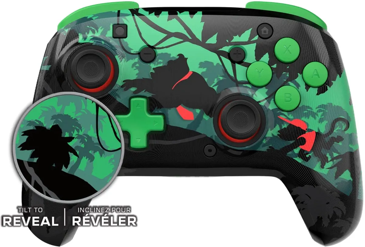 Turtle Beach Rematch Advanced TBC-8101-55 Draadloze Controller - Nintendo Switch - Donkey Kong - Zwart/Groen