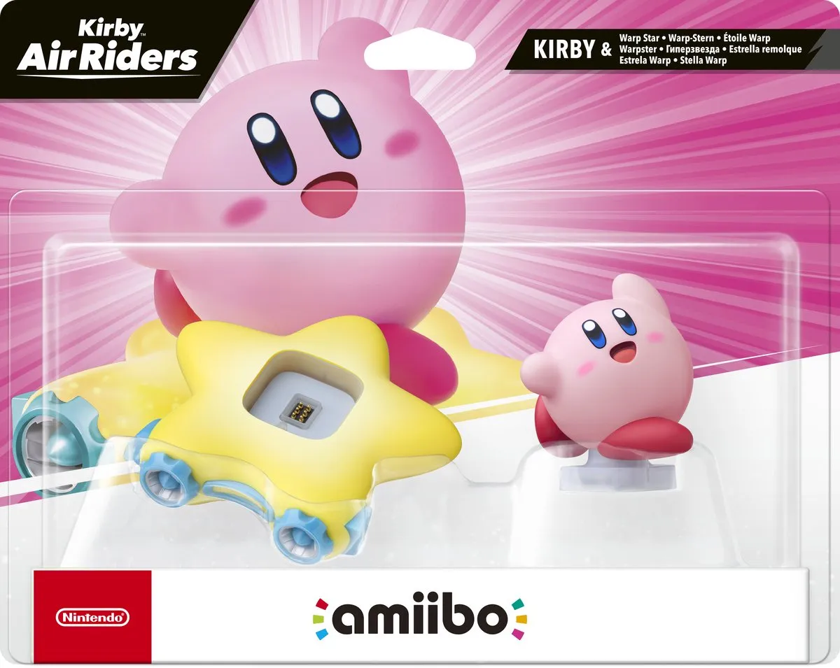 Nintendo Amiibo Kirby & Warp Star
