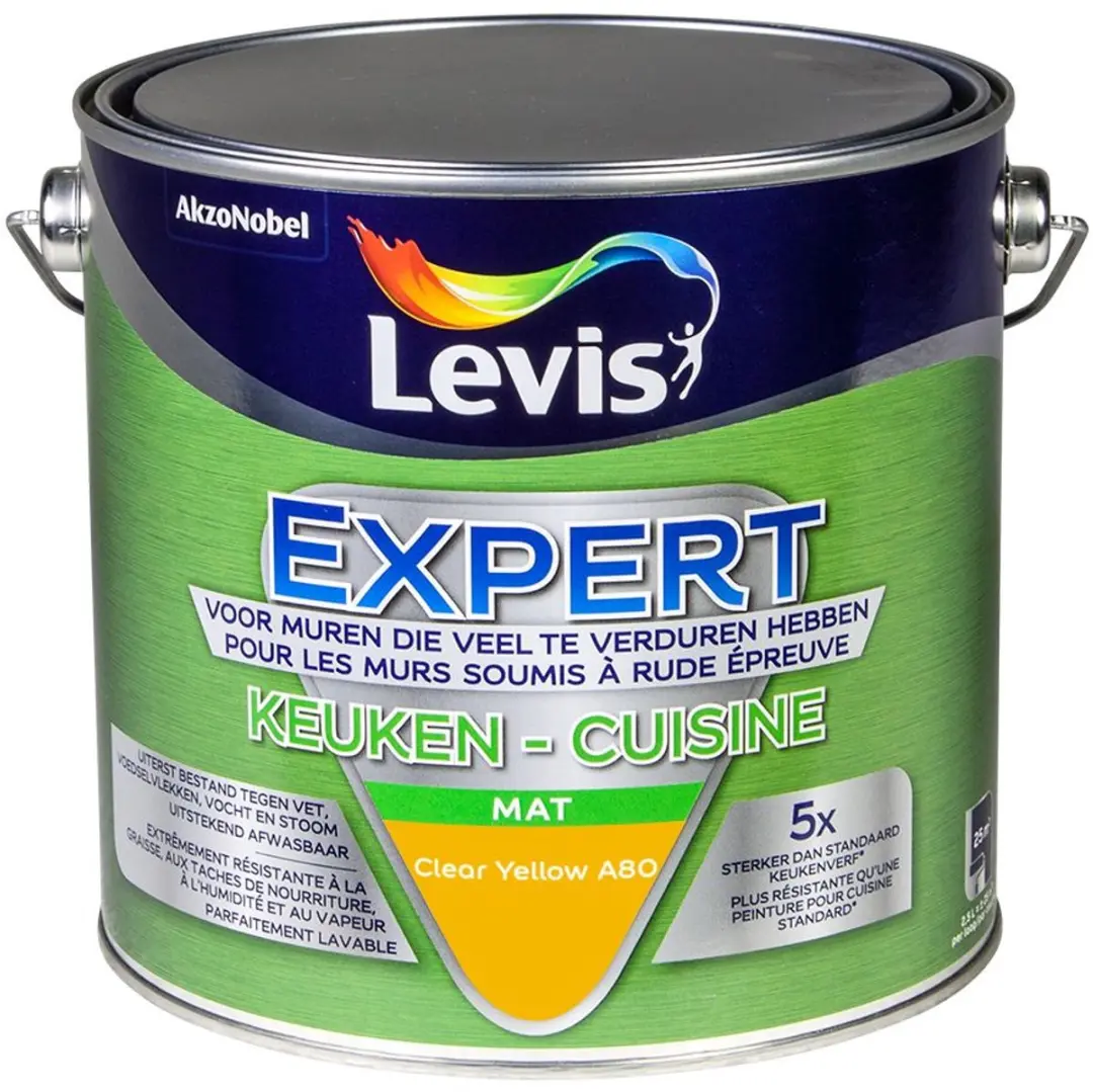 Levi's Expert Keuken Mix Clear Yellow A80 Mengverf 2,5L