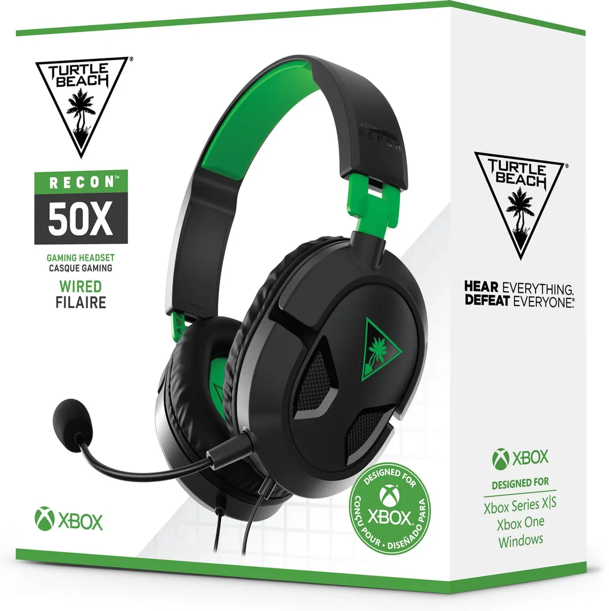 Turtle Beach Ear Force Recon 50X Gaming Headset - Zwart - afbeelding 6 van 6
