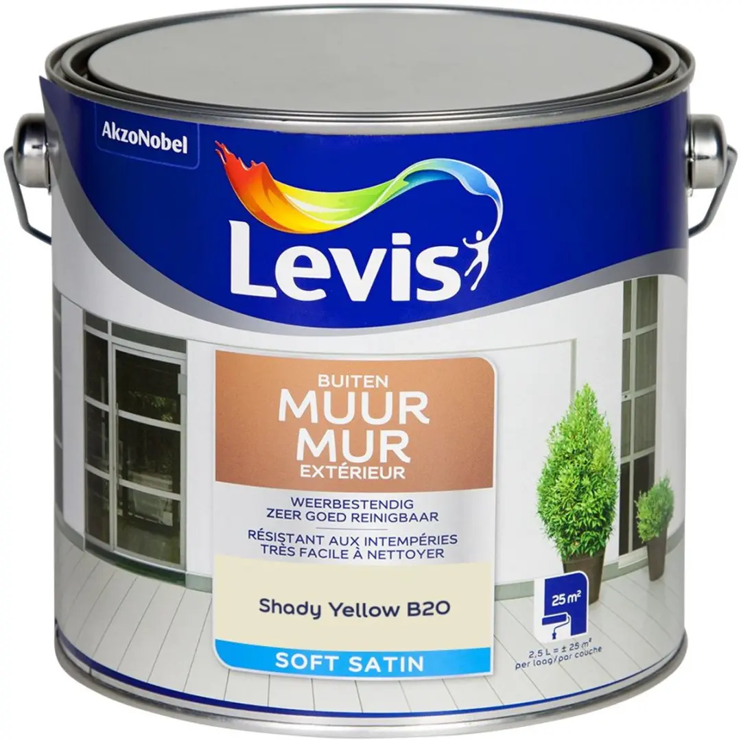 Levi's Muur Buiten Mix Shady Yellow Mengverf 2,5L