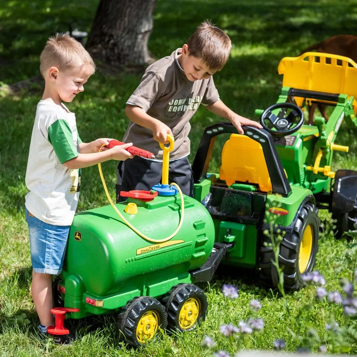 Rolly Toys rollyTanker John Deere Aanhanger - Groen