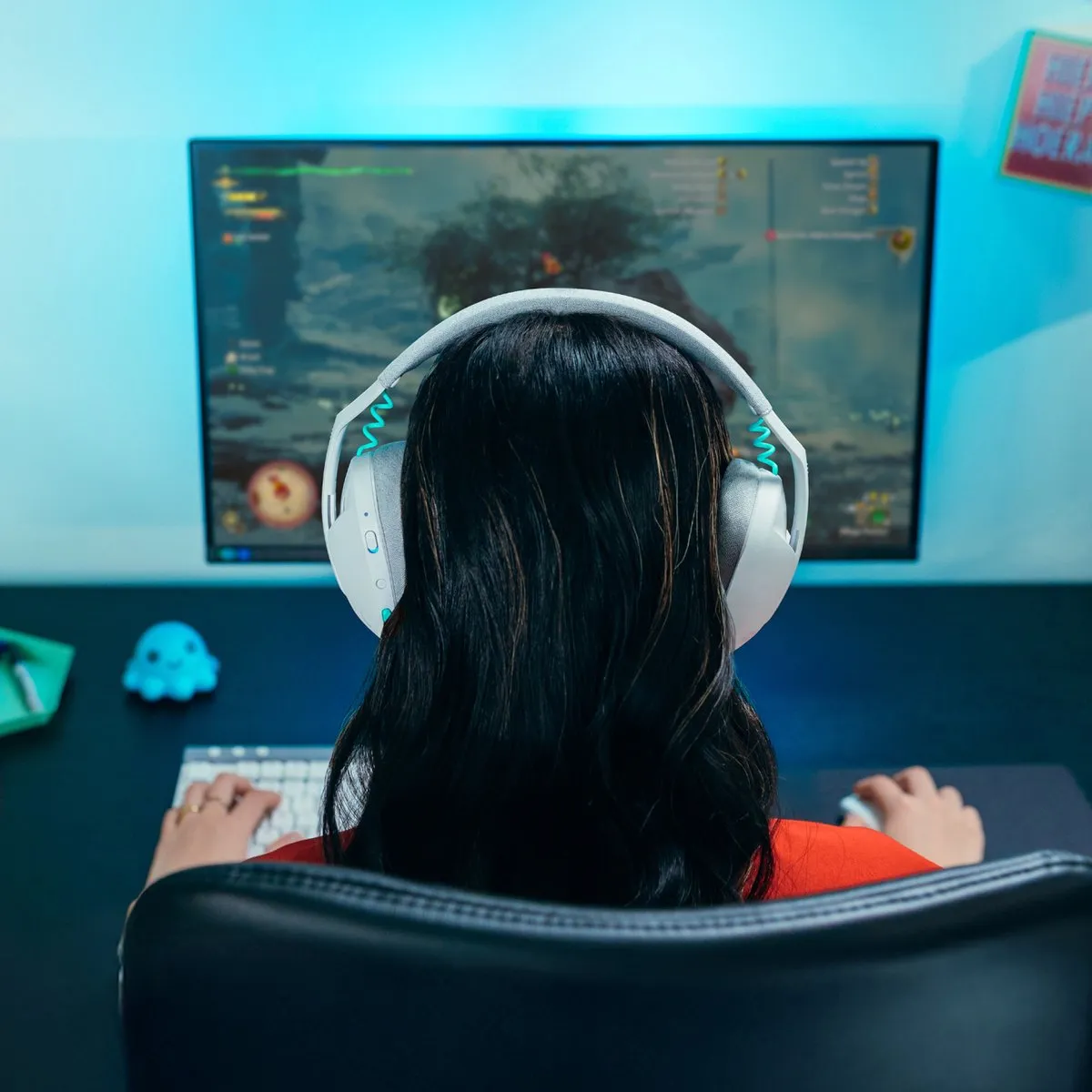 Logitech G G321 LIGHTSPEED Draadloze Headset - Wit