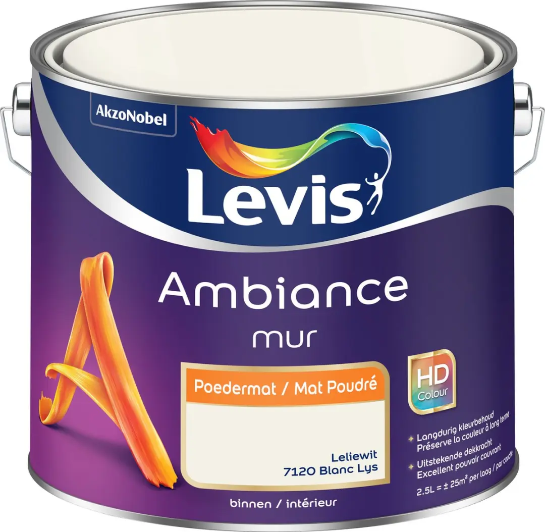 Levi's Ambiance Mur Poedermat Leliewit