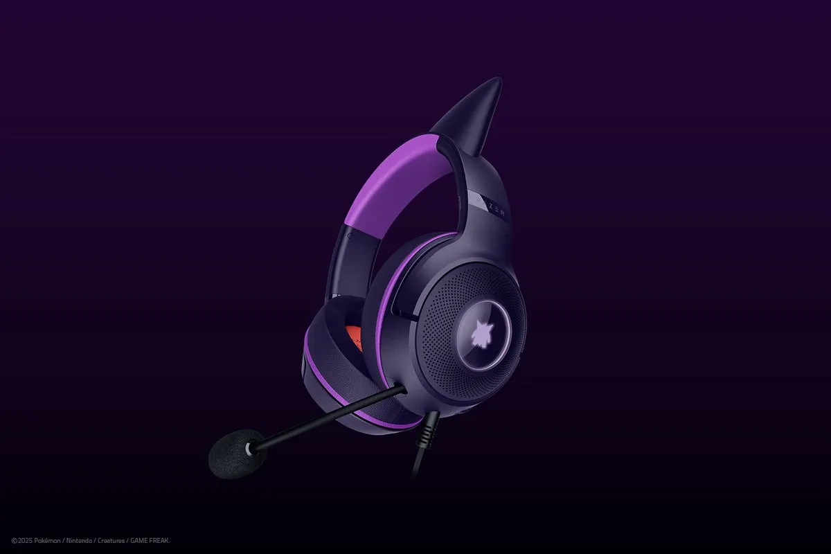 Razer Kraken Kitty V2 - Gaming Headset - Gengar - 7.1 Surround - RGB