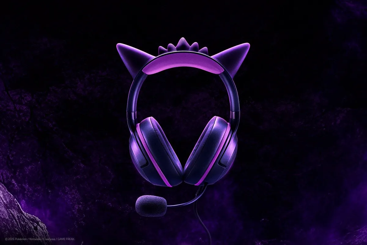 Razer Kraken Kitty V2 - Gaming Headset - Gengar - 7.1 Surround - RGB