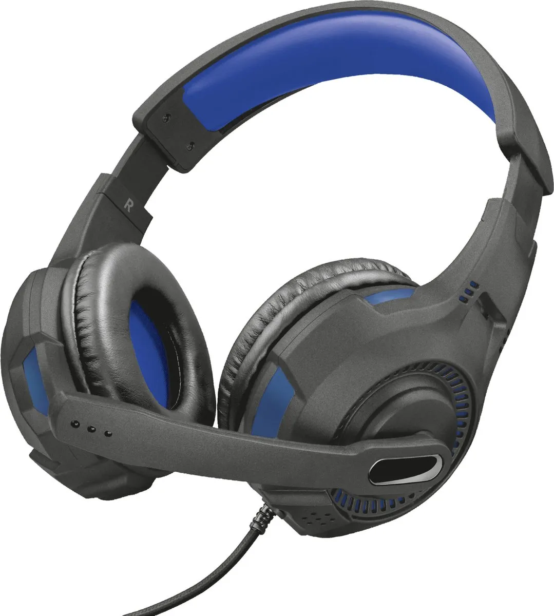 Trust GXT307B RAVU Headset PS4 - Zwart/Blauw - afbeelding 6 van 6