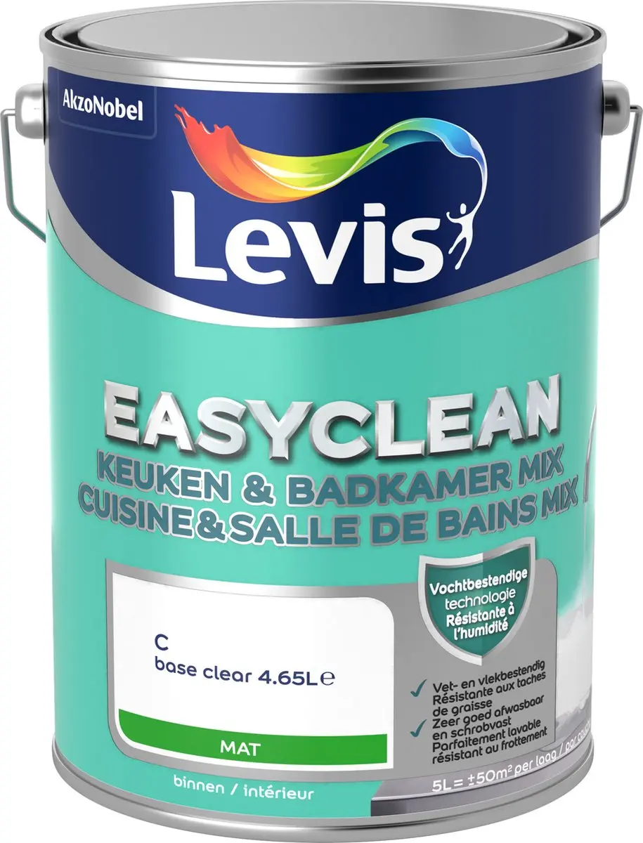 Levi's EasyClean Keuken & Badkleur Mix 5L