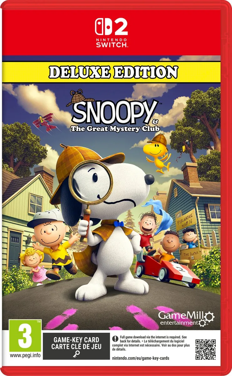 Mindscape Snoopy & The Great Mystery Club Nintendo Switch