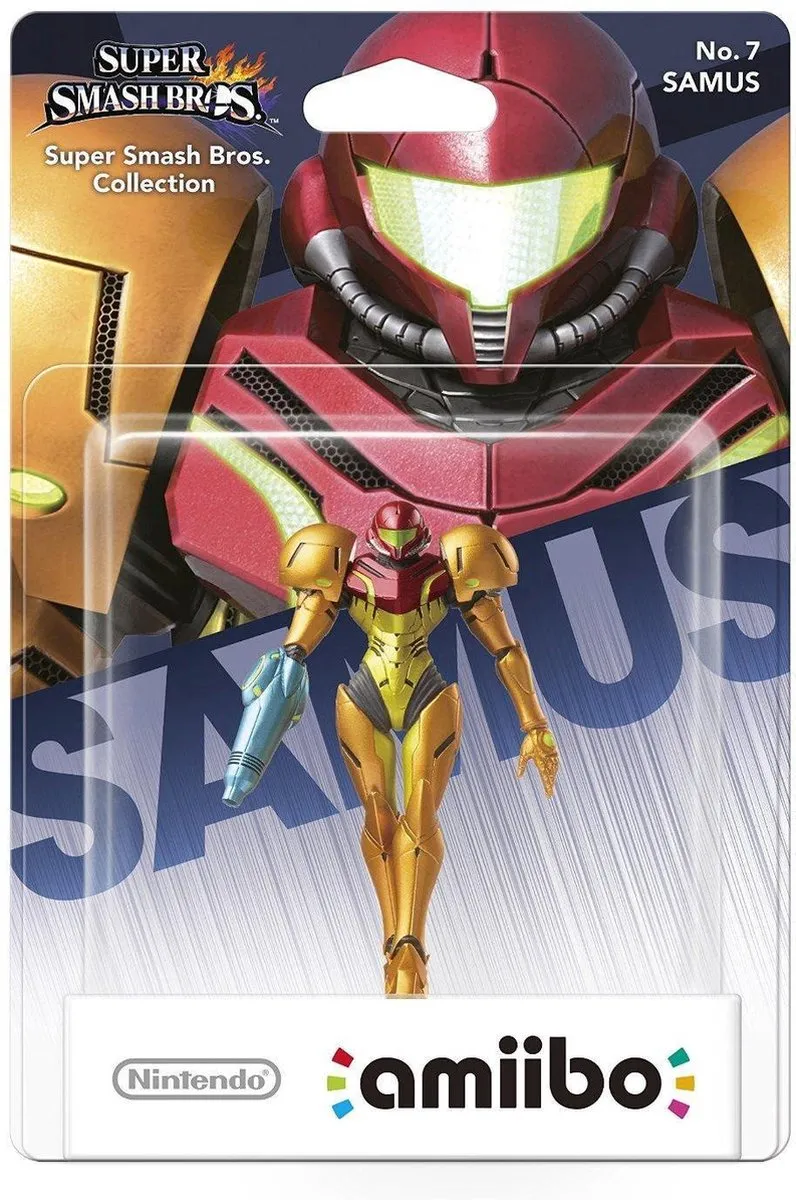 Nintendo Amiibo Samus Super Smash Bros.