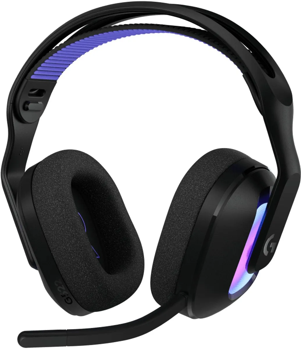 Logitech G G522 LIGHTSPEED Draadloze Gaming Headset - Zwart
