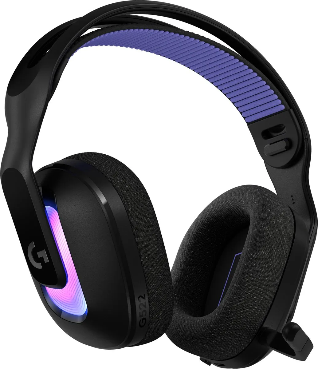 Logitech G G522 LIGHTSPEED Draadloze Gaming Headset - Zwart