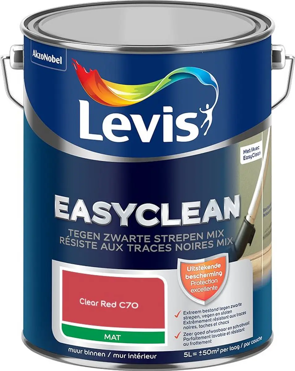 Levi's Easyclean Tegen Zwarte Strepen Mengverf 5L