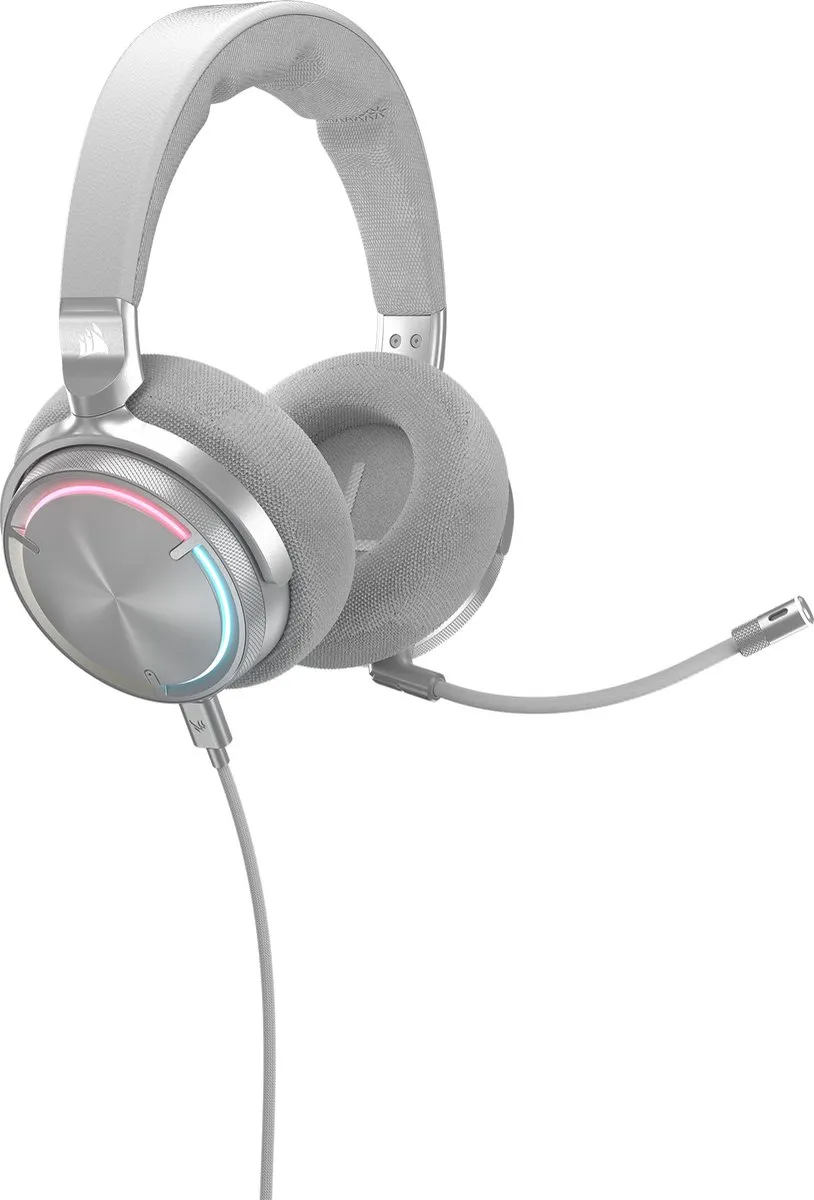 Corsair Virtuoso MAX CA-9011373-WW Gaming Headset - Draadloos - Zilver
