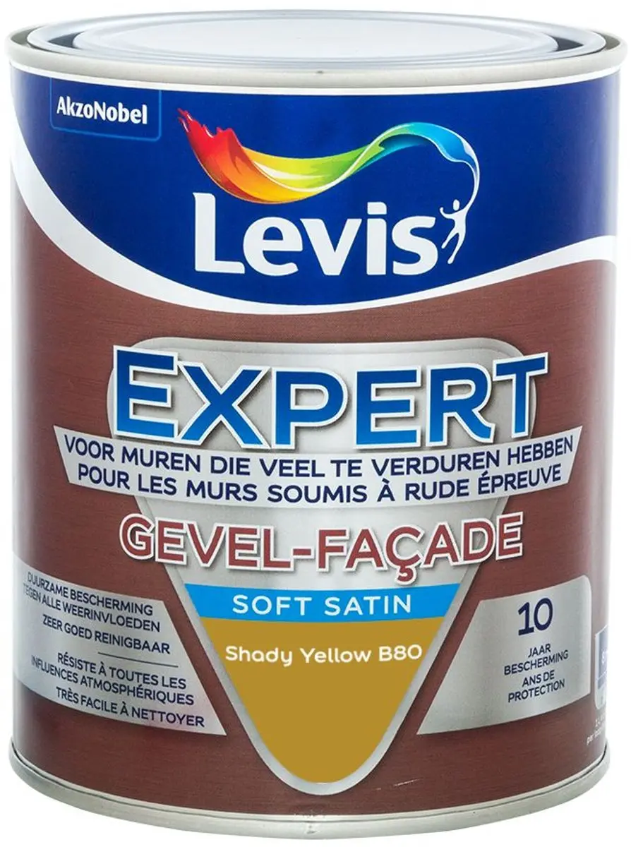 Levi's Expert Gevel Mix Shady Yellow B80 Mengverf 1L