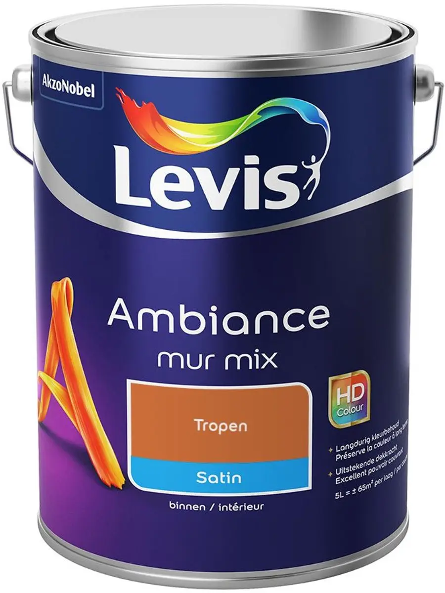 Levi's Ambiance Mur Satin Mix Verf 5L
