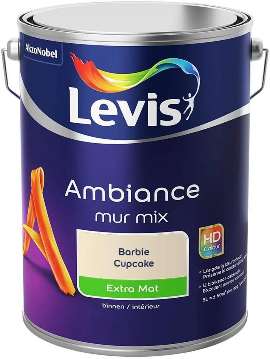 Levi's Ambiance Mur Extra Mat Mix Cupcake