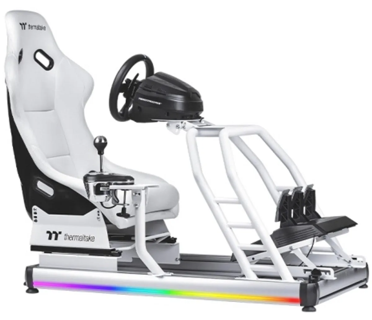 Thermaltake GR500 Racing Simulator Cockpit - Wit