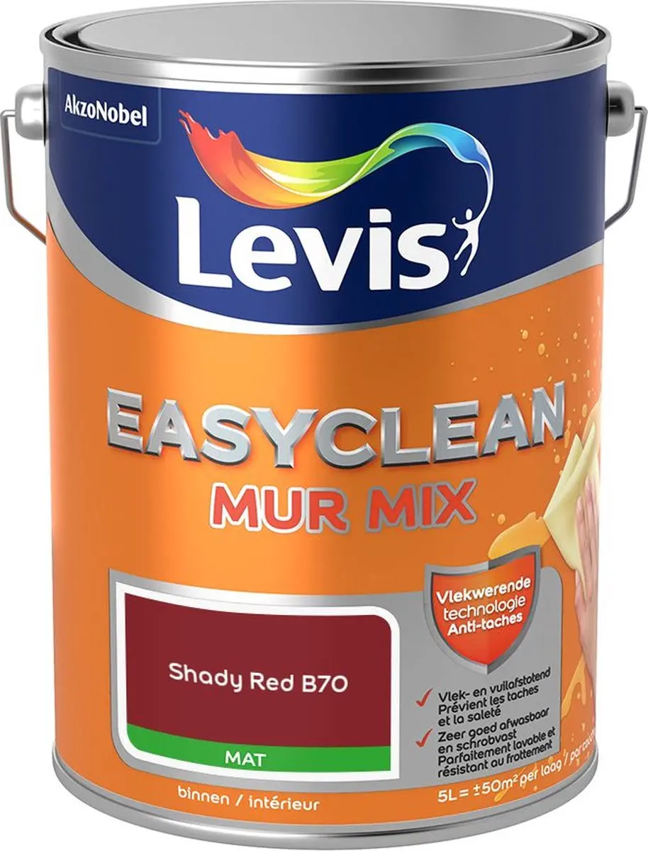 Levi's Easyclean Mur Mat Mix 5L