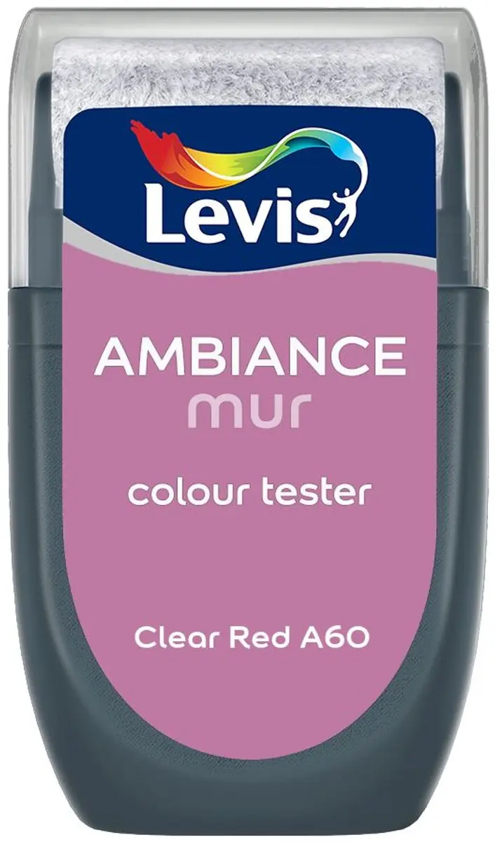 Levi's Muurverf Kleurtester Clear Red A60