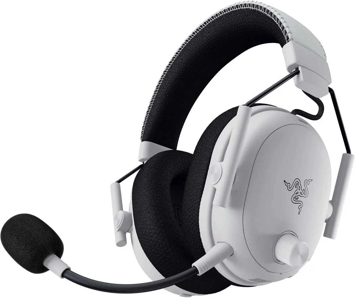 Razer BlackShark V3 Pro - Draadloze Gaming Headset - 7.1 Surround - Noise Cancelling - PC - Wit