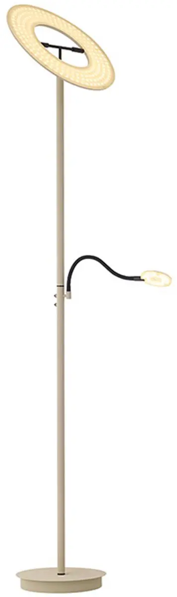 Hell Leuchten Monza LED Vloerlamp - 41W Warm Wit Zand - afbeelding 3 van 4