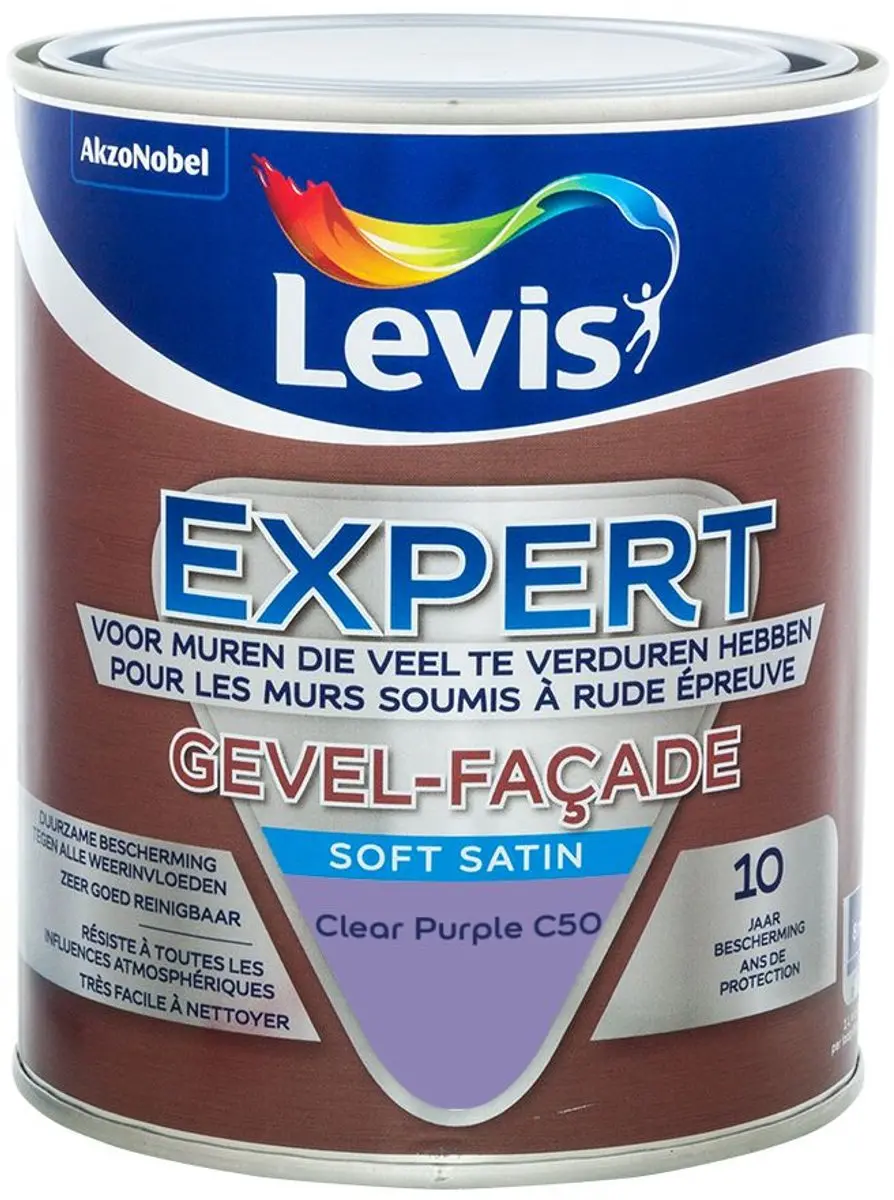 Levi's Expert Gevel Mix Clear Purple C50 Mengverf 1L