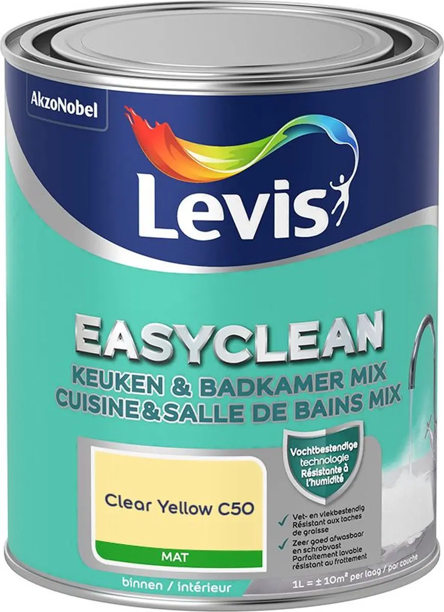 Levi's Easyclean Mengverf Clear Yellow C50