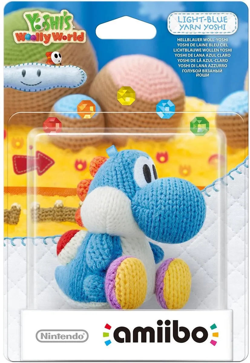Nintendo amiibo Blue Yarn Yoshi